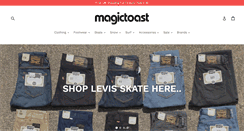 Desktop Screenshot of magictoast.com